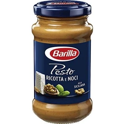 Image of 3X Barilla Pesti Ricotta e Noci Pesto Sauce with &amp; Hazelnuts for Pasta 190g Ready to Eat!