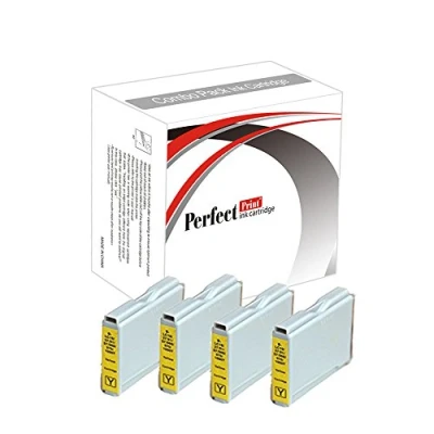 Image of 4 Yellow Compatible Ink Cartridge Replace LC 970 For Brother DCP 130C 135C 150C 153C 157C 330C 350C 540CN 560CN 750CW 770CW MFC 230C 235C 240C 260C 440CN 465CN 660CN 665CW 680CN 685CW 845CW 885CW 3360C 5460CN 5860CN