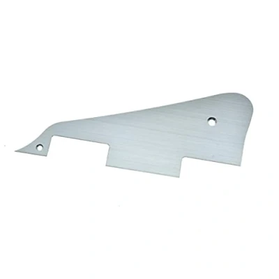 Image of KAISH Metal Aluminum Anodized Modern Style LP Guitar Pickguard Scratch Plate for Epiphone Les Paul Sliver