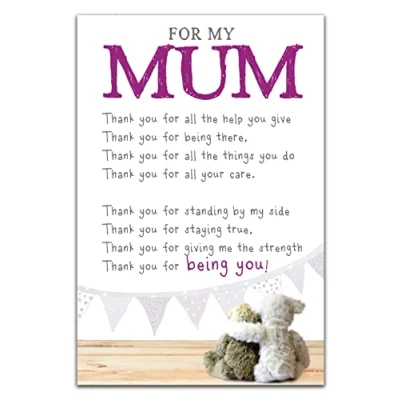 Image of Mum Mother&#039;s Day Card, Card For Mum, Mothers Cards,
