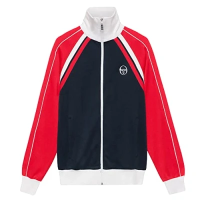 Image of Sergio Tacchini Ghibli Track Top Night Sky/White/Tango Red XXL