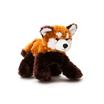 Image of Aurora World 31386 8 Inch Mini Flopsies Panda Plush (Red)
