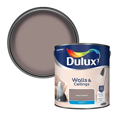 Image of Dulux Walls &amp; Ceilings, Heart Wood, 2.5 litres