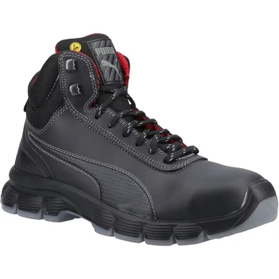 Image of Puma Condor Mid S3 Boots Safety Black Size 7