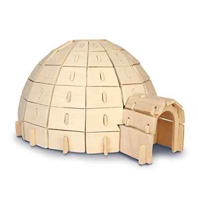 Image of Quay Igloo Woodcraft Construction Kit FSC