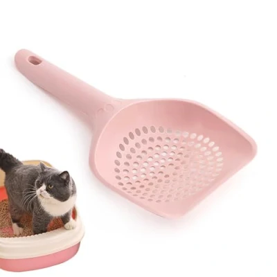 Image of Rehmanniae Kitten Pooper Lifter Non Stick Sifter Poop Cleaner Corner Shovel Fast and Convenient Cat Scoop, Ergonomic Scooper for Box