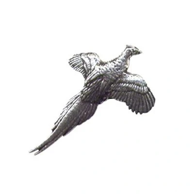 Image of Bisley Pewter Pin No.1 Small PheasantMen&#039;s