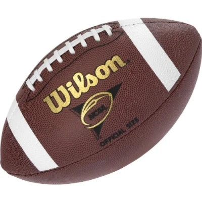 Image of WILSON NCAA Composite Football Official Size, Brown, 1