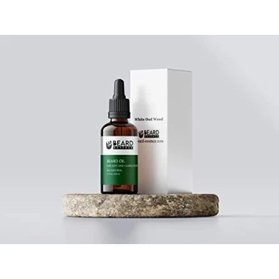 Image of Beard Oil With Organic Ingredients WHITE OUD Scented By Essence 30ML