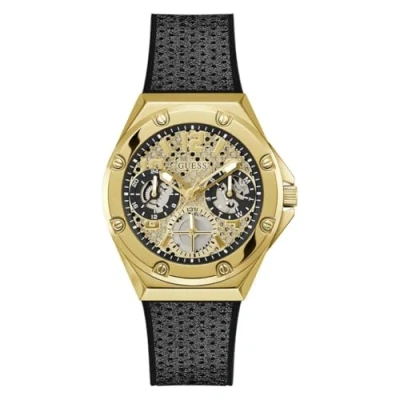 Image of Guess Asteria Chronograph watch goldcoloured, Women&#039;s, Size: One Size, Gold coloured