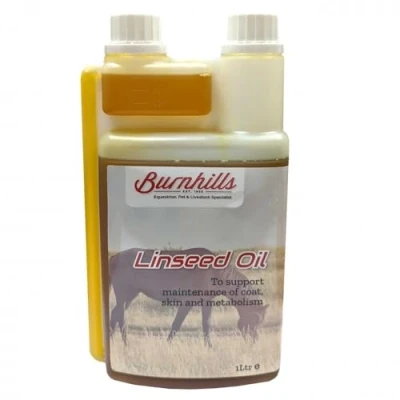Image of Linseed Oil 1 Litre Horse Supplement For Equine Use Only