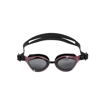 Image of Arena Unisex Air Bold Swipe Goggles, SMOKE RED_WINE BLACK