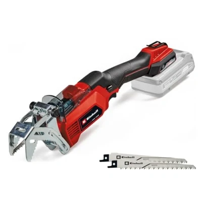 Image of Einhell Power X Change 18V Cordless Pruning Saw Small, Lightweight Hand Held Pruner for Cutting Branches, Trimming Bushes GE GS 18/150 Li Solo Electric Branch (Battery Not Included)