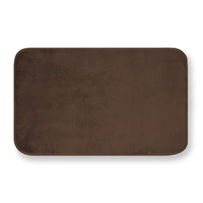Image of TREND Gemitex Merlin Rug, 50 x 80 cm, Ultra absorbent, Polyester, Brown