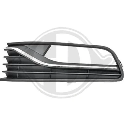 Image of 6C0853661a, 6C0854661ARYP, 6C0854661BRYP, 6C0854661CRYP, 6C0854661RYP Bumper Grill DIEDERICHS 2207049 VOLKSWAGEN: Polo V Hatchback