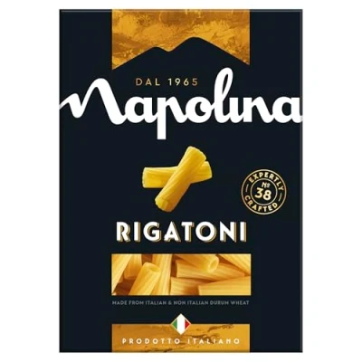 Image of Napolina Rigatoni Pasta, 500 g (Pack of 1)