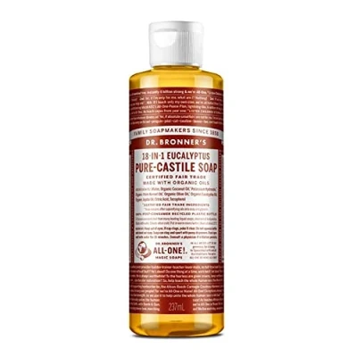Image of Dr. Bronner&#039;s Eucalyptus Castille Soap Made with Organic Ingredients 235 ml