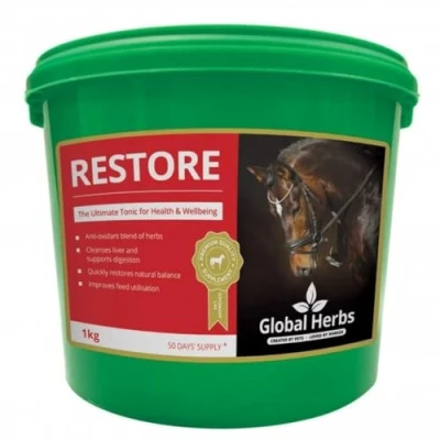 Image of Global Herbs Restore 1Kg Clear,