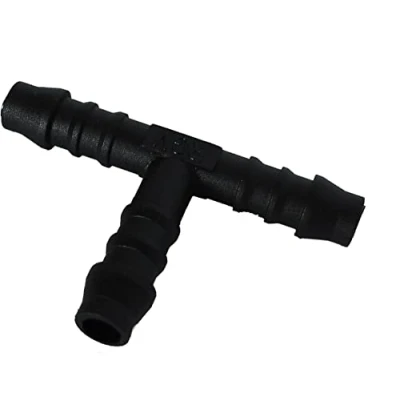 Image of 2x 10mm Hose Tube Pipe 3 way T Piece Splitter / Connector for Washer Heater Hose, or FREE FIRST CLASS UK POSTAGE!