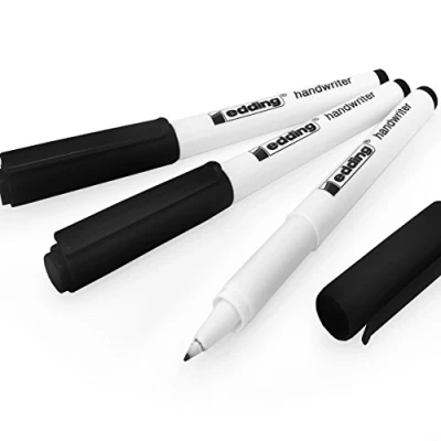 Image of Edding Handwriter Handwriting Pen Black Ink 0.6mm Pack of 3