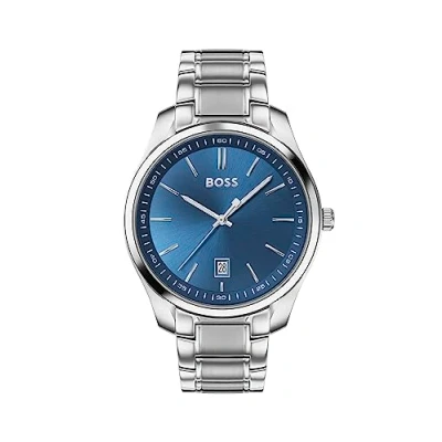 Image of BOSS Analogue Quartz Watch for Men with Silver Stainless Steel Bracelet 1513731