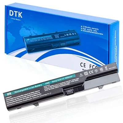 Image of DTK Laptop Battery Replacement for HP 4320 320 321 325 326 420 421 425 620 621 625 4320s 4321 4321s 4320t 4325s 4326s 4420s 4520 4520s