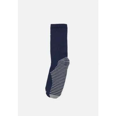 Image of Nike Performance Drifit Strike Unisex Sports socks, Size: 2 5, Midnight navy/white