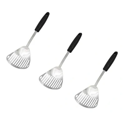 Image of Chef Craft Select Slotted Sturdy Skimmer, 13 inch, Stainless Steel