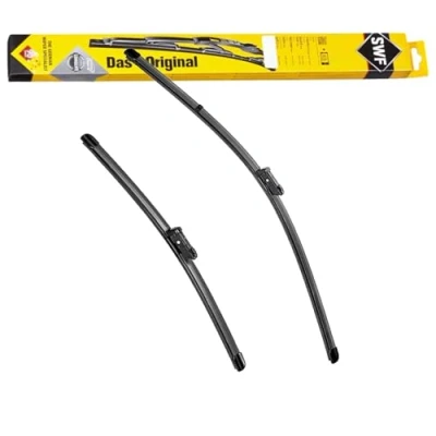 Image of LR132132 Wiper blade SWF VisioFlex 119258 550, 550mm Front Beam with spoiler for left hand drive vehicles LAND ROVER: Defender Off Road, Van