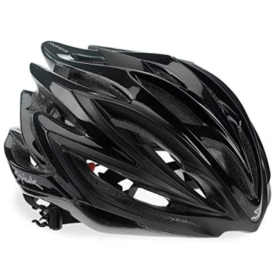 Image of Spiuk Sportline ED Helmet Dharma Edition, Adults, Unisex, Black/Anthracite, (M L) 53 61