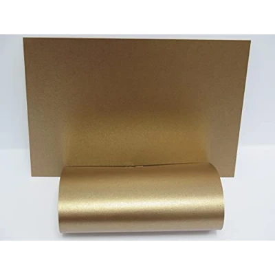 Image of Pearlescent Bronze Card A5 2 Sided 300gsm x 20 AM914