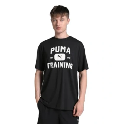 Image of M Graphics Train Logo Relaxed TEE Puma Black