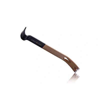 Image of Spec Ops Tools 15&quot; Flat Pry Bar Crowbar, Curved Rocker Head, Teardrop Nail Puller, High Carbon Steel