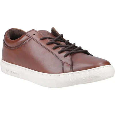 Image of Jack &amp; Jones Jfwgalaxy Trainers, Men&#039;s, Size: 10, Cognac Leather