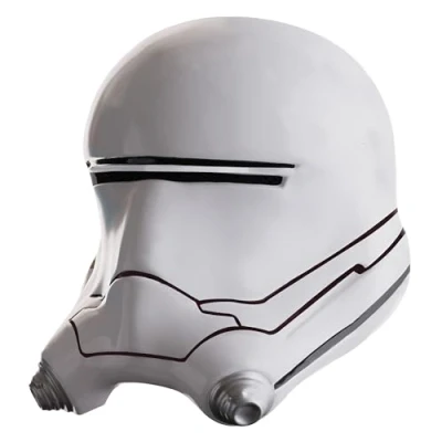 Image of Rubies Official Star Wars Flametrooper Adult Two Piece Mask Helmet, Fancy Dress Accessory Halloween