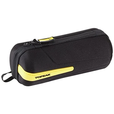 Image of Topeak Unisex Adult Cage Pak With Strap Handlebar Bag Black, 7.4 x 18 cm/Size 0.75/Large