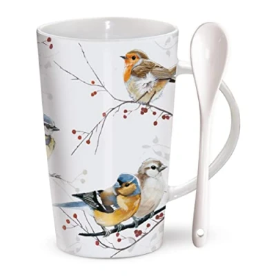 Image of Chocolatte Mug Winter Birds
