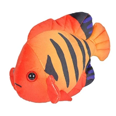 Image of Wild Republic Angelfish Flame, Soft Plush Toy, Gifts for Kids, Sea Critters, 20 cm