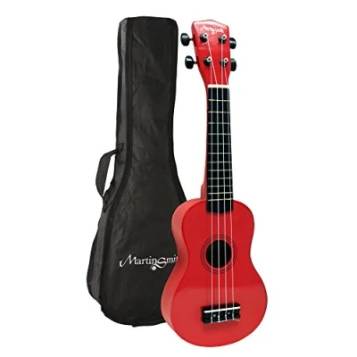 Image of Martin Smith Soprano Ukulele with Bag &amp; Chord Book