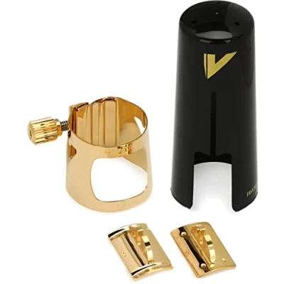 Image of Vandoren Optimum Tenor Saxophone Ligature with Plastic Cap
