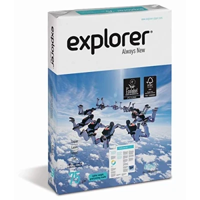 Image of EXPLORER White Multi Purpose Printer Paper A4 75g 1 Pack 500 Sheets
