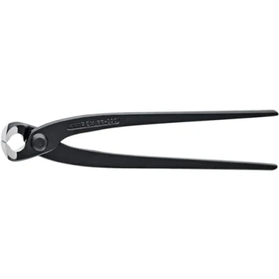 Image of Knipex Concreters&#039; Nipper (Concreter&#039;s Nippers or Fixer&#039;s Nippers) black atramentized 220 mm (self service card/blister) 99 00 SB