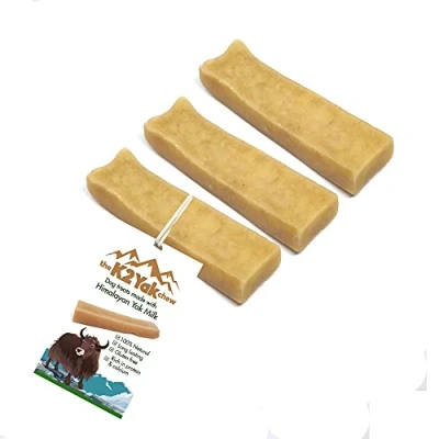 Image of the K2 Yak chew Dog Treats 100% Natural and Long Lasting (Small x 3 (three))