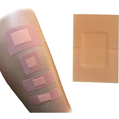 Image of Qualicare Washproof First Aid Large Wound Cut Graze Adhesive Plasters Dressings 7.2cm x 5cm