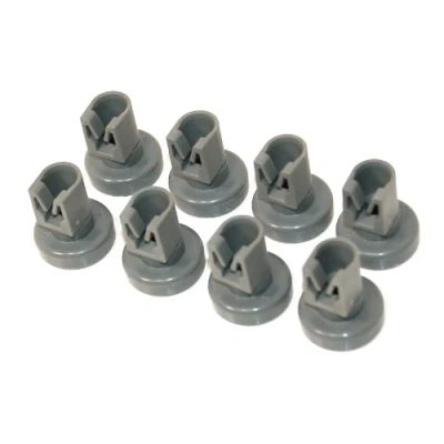 Image of Ikea Dishwasher Upper Basket Wheel Pack Of 8. Genuine part number 50286967000