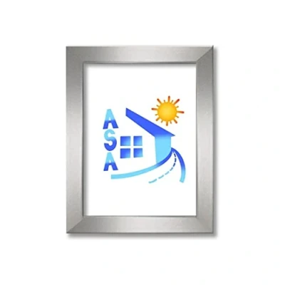 Image of Picture Frame A2 A3 A4 A5 Size Home Decoration Photo Frames Freestanding &amp; Wall Mountable Table Top Certificate Document White Black Silver Oak (A5 Silver)