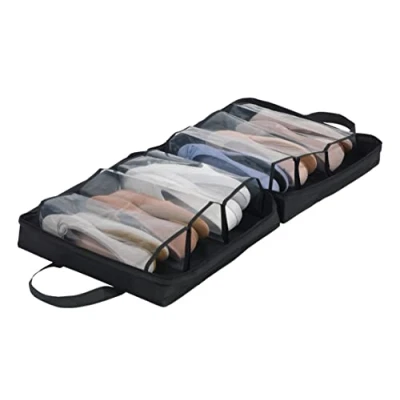 Image of Wenko Shoe Bag 4204010100, 36.5 x 14.5, Black