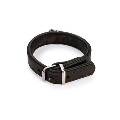 Image of Karlie Flamingo 01936 Rondo collar black, 22 mm 32 cm Underpainted, sewn