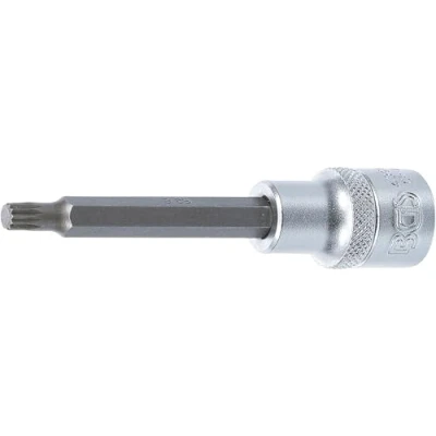 Image of BGS 4360 Bit Socket length 100 mm 12.5 (1/2&quot;) Drive Spline (for XZN) M6