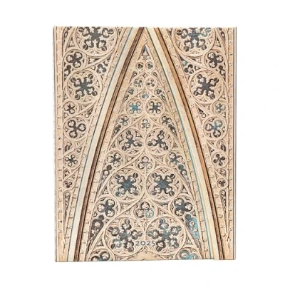 Image of Vault of The Milan Cathedral (Duomo di Milano) Ultra 12 Month Verso Hardback Dayplanner 2025 (Wrap Closure)